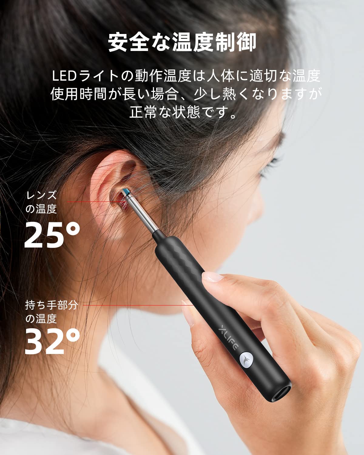 Amazon.co.jp: BEBIRDPRO 耳かき カメラ イヤースコープ 耳掻き